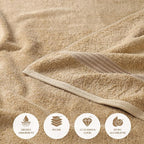 Superior Egyptian Cotton 4-Piece Bath Towel Set - Image 8
