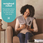Homedics Vibration Heated Shoulder Massager Wrap, Comfort Pro Elite, Soft Fabric - Image 2
