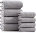 sakano Microfiber Bath Towel Set Ultra Soft Absorbent Speedy Drying Fade by Unknown