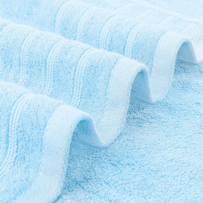 Avalon Towels Bath Towels Set of 4, Size 30 x 60 Inches, Highly Soft and - Image 4