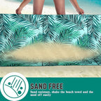 2 Pack Microfiber Beach Towel, Oversized Pool Towel 75”x 35”, Sand-Free Quick - Image 2