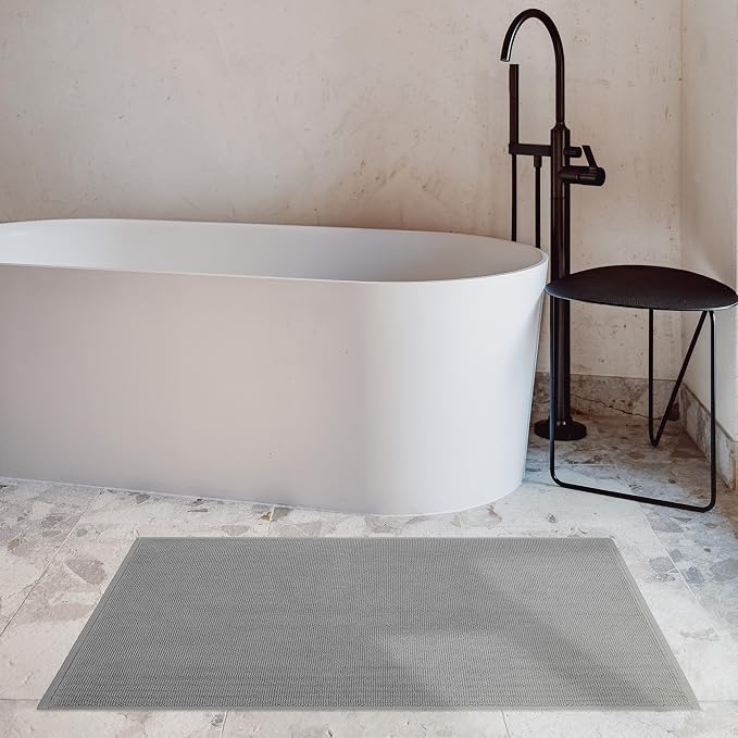 Cotton Paradise 100% Cotton Non Slip Bath Mats - Image 2