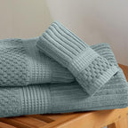 Springtree Home 100% Cotton Bath Towel Set | 6 Piece Set | Absorbent & - Image 7