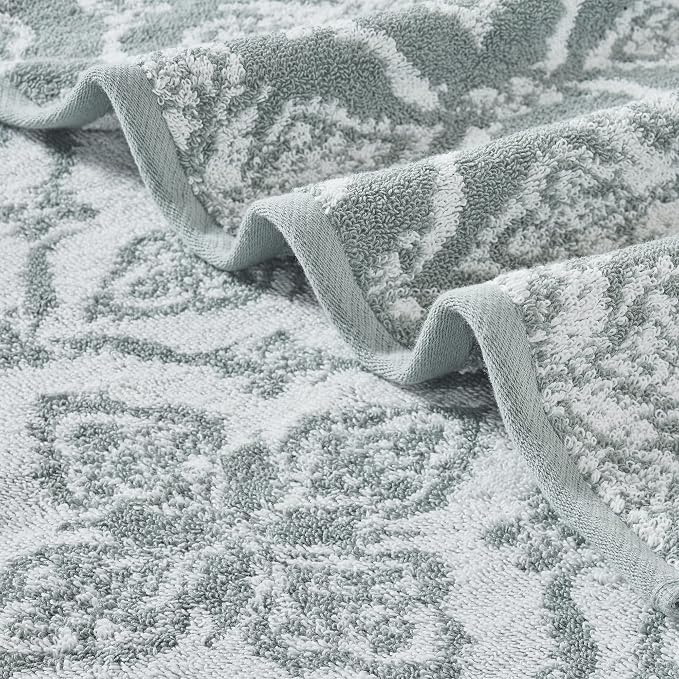 Modern Threads Amaris 6-Piece Reversible Yarn Dyed Jacquard Towel Set - Image 3