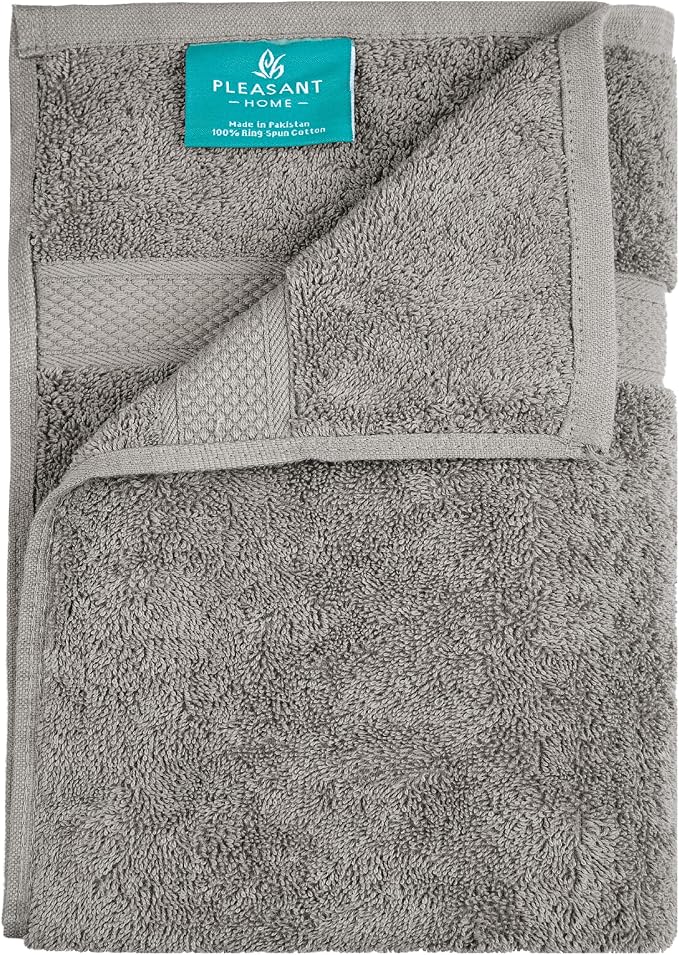 Pleasant Home Bath Towels Set of 6 100% Cotton, 515 GSM | Lightweight, Soft & - Image 7