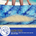 2 Pack Oversized Microfiber Pool Towel, Quick Drying, Super Absorbent - Image 2