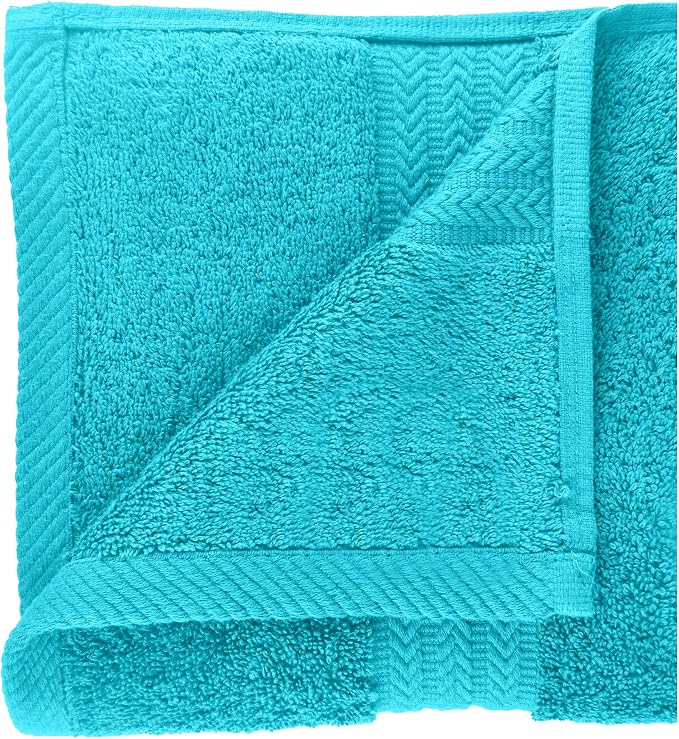 HERCULEAN Large Bath Towels 24 x 50 Pack of 6 | Quick Dry and Highly Absorbent - Image 7