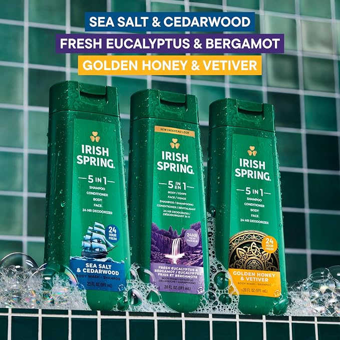 Irish Spring 5 in 1 Moisturizing Body Wash - Image 8