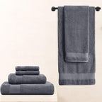 BIOWEAVES 100% Organic Cotton 700 GSM Plush Bath Towels 30" x 58" GOTS Certified - Image 6