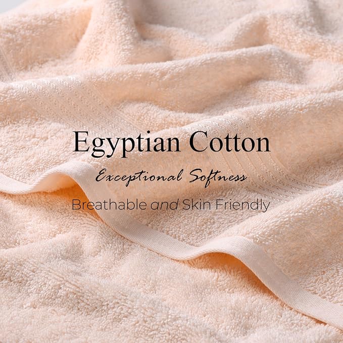 Superior Egyptian Cotton 3-Piece Towel Set, Basic Towels - Image 7