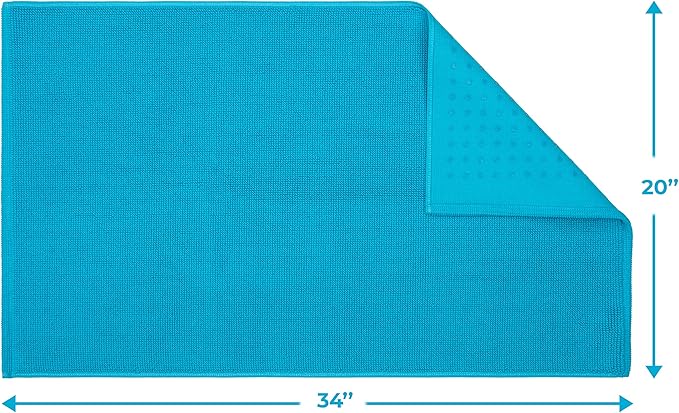 Cotton Paradise 100% Cotton Non Slip Bath Mats - Image 3