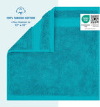 Cotton Paradise 100% Cotton Turkish Washcloth Set - Image 2