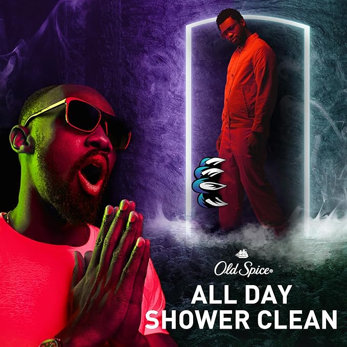 Old Spice Cleansing Body Wash for Men, 3X Defense, 24/7 Shower Fresh - Image 5