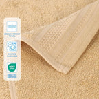 Superior Honeycomb 100% Cotton 500 GSM 12 Piece Bath Towel Set, 6 Washcloths - Image 3