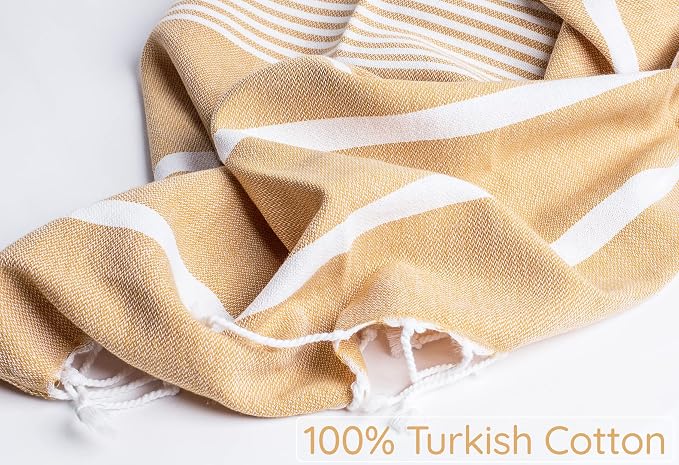 Premium Turkish Beach Towel – 100% Cotton, Quick Dry, Sand Free, Oversized - Image 7