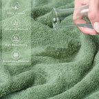 American Soft Linen 35x70 Jumbo Large Bath Towel, 600 GSM 100% Cotton Turkish - Image 4