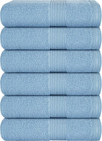 Belizzi Home Ultra Soft 6-Piece Hand Towel Set 16x28-100% Ringspun Cotton by Unknown