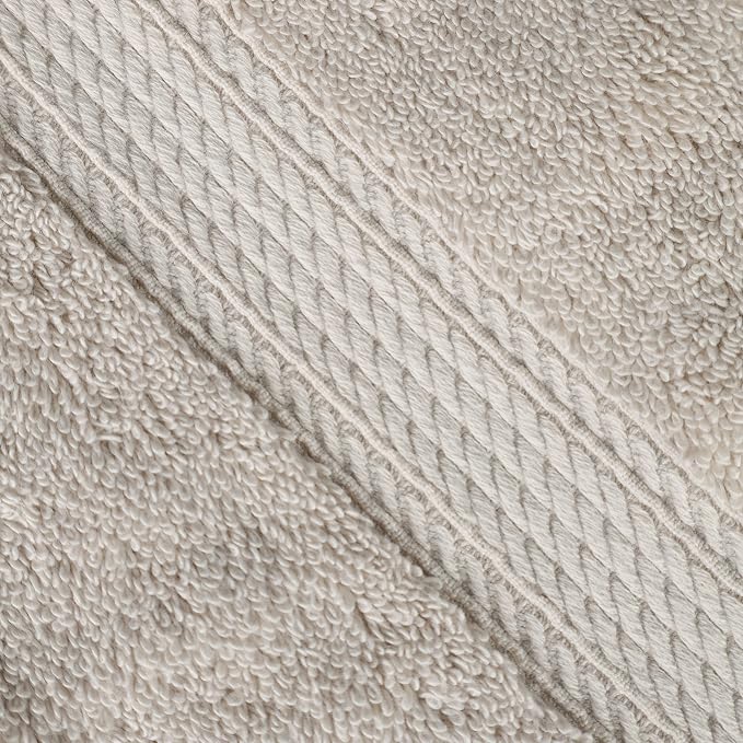 SUPERIOR Egyptian Cotton Pile Bath Sheet Set of 2, Ultra Soft Luxury Towels - Image 4