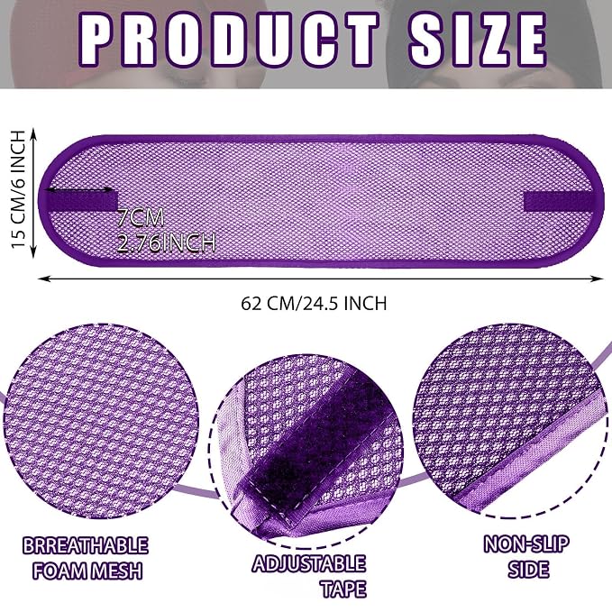 Xuhal Mesh Hair Wraps for Natural Black Hair - Image 6