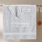 GLAMBURG Ultra Soft 8 Piece Towel Set - Image 3