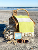 Turkish Beach Towel Oversized Clearance XL 40x71- Sand Free - Image 3