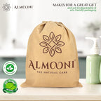 Almooni Natural Loofah Exfoliating Body Scrubber, Made - Image 6