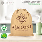 Almooni Egyptian Loofah Gloves for Women & Men, Real Natural Egyptian Loofah - Image 5