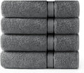 COTTON CRAFT - 4 Pack -Ultra Soft Oversized Extra Large Bath Towels 30x54 by COTTONCRAFT