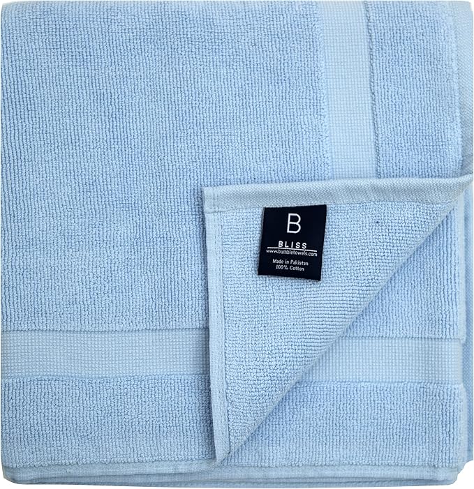 Bumble Towels Bliss Luxury 2 Pack Banded Bath Mats - Image 6
