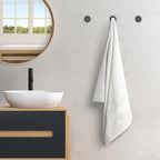 Avalon Towels White Bath Towels Set of 4 pcs, 100% Cotton Towel Absorbent and - Image 4