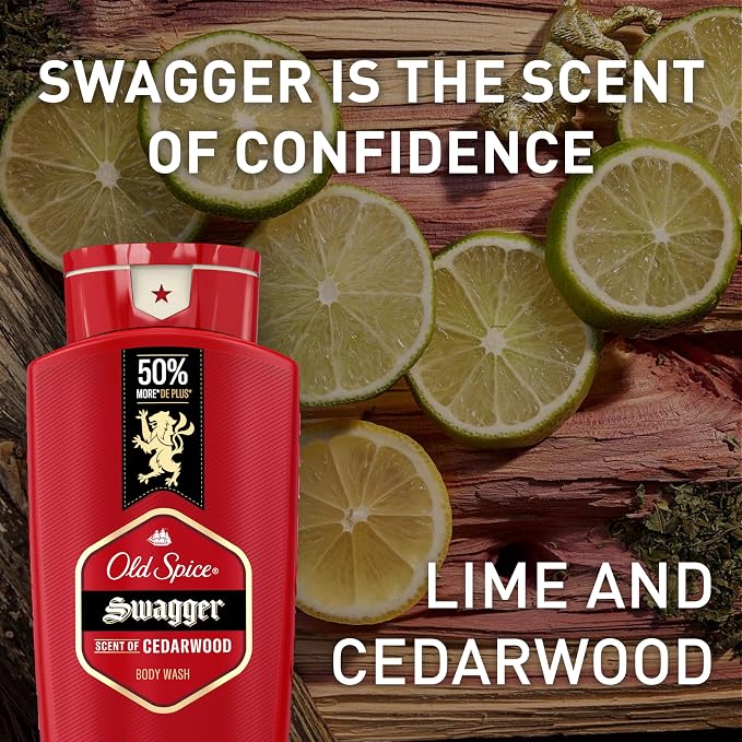 Old Spice Refreshing Body Wash for Men, 3X Defense, 24/7 Shower Fresh - Image 8