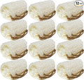 100% Natural Loofah Exfoliating Body and Face Sponge Scrubber by Rainbow+Moon