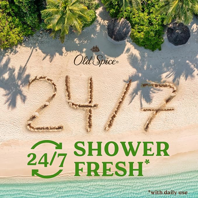 Old Spice Cleansing Body Wash for Men, 24/7 Shower Fresh - Image 4