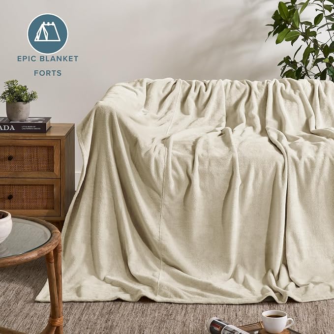 Bare Home Fleece Blanket - Image 5