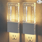 JandCase Night Lights Plug into Wall, Dusk to Dawn Sensor, 3000K Soft White LED by JandCase