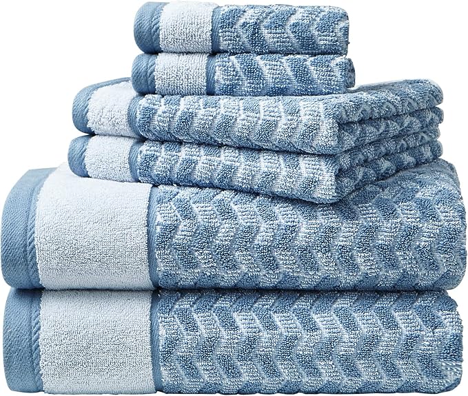 Nautica - Bath Towel Set, Cotton Bath, Hand & Washcloths, Absorbent & Quick-Dry - Image 2