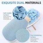 2-in-1 Exfoliating Glove for Self Tan Removal & Daily Shower, Dual-Sided Korean - Image 5