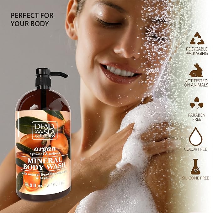 Dead Sea Collection Argan Body Wash - Image 4