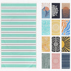 FESHKA Sand Proof Turkish Beach Towel – Oversized, Quick Dry & Lightweight by FESHKA