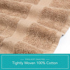 Pleasant Home Bath Towels Set of 6 100% Cotton, 515 GSM | Lightweight, Soft & - Image 6