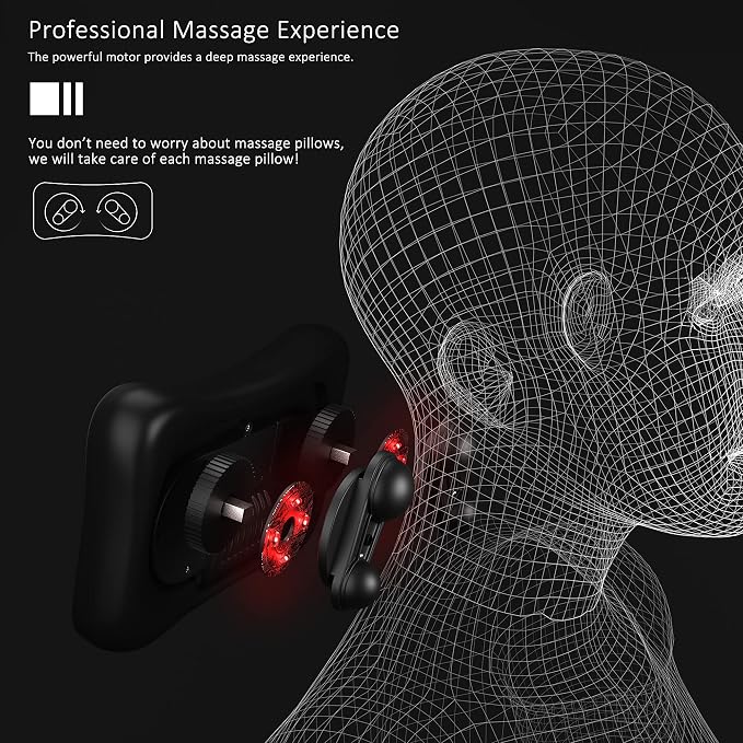 VIKTOR JURGEN Back Massager Kneading - Image 8