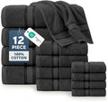 LANE LINEN 12 Piece Premium Towels by LaneLinen
