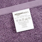 Amazon Basics washcloth for Bathroom, 100% Cotton Extra Absorbent, Fast Drying - Image 6