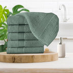 Belizzi Home Ultra Soft 6-Piece Hand Towel Set 16x28-100% Ringspun Cotton - Image 3