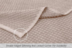 COTTON CRAFT Hooded Bath Towel – Oversized 35 x 70 Waffle Weave Towel - Image 4