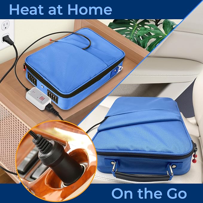 SereneLife Portable Massage Stone Warmer Set - Image 4