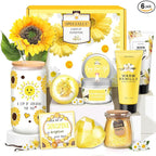Gifts for Women, Bath and Body Gift 10 pcs Warm Vanilla Self Care Set for by LUCOTIYA