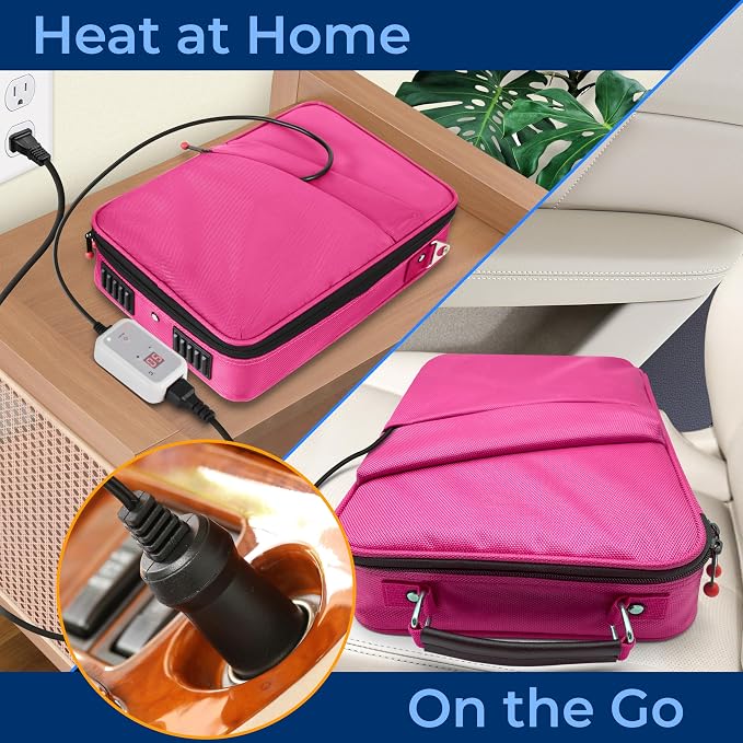 SereneLife Portable Massage Stone Warmer Set - Image 4