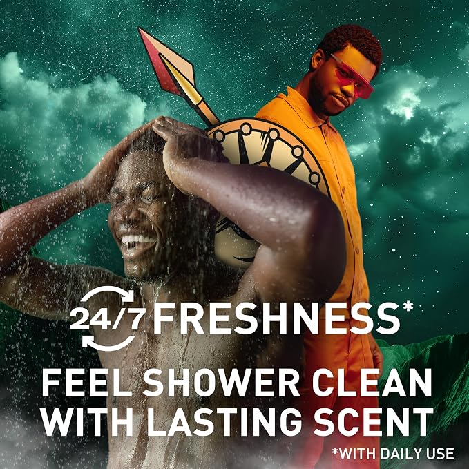Old Spice Cleansing Body Wash for Men, 3X Defense, 24/7 Shower Fresh - Image 4