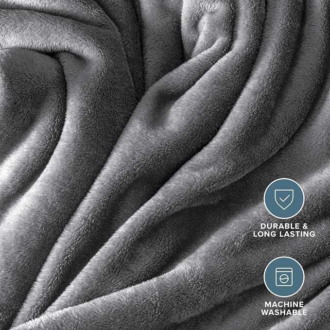 Bare Home Fleece Blanket - Image 5